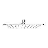 Deszczownica Slimline Chrom/Biały WG225/OCRB Omnires