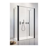 Drzwi Prysznicowe Nes 8 DWD+2S Czarne 100 10082100-54-01 Radaway