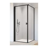 Drzwi Prysznicowe Nes 8 KDJ I Czarne 80 Lewe Frame 10072080-54-56L Radaway