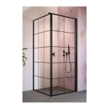 Drzwi Prysznicowe Nes 8 KDJ I Czarne 80 Prawe Factory 10072080-54-55R Radaway