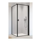 Drzwi Prysznicowe Nes 8 KDJ I Czarne 100 Prawe Frame 10072100-54-56R Radaway