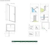 Drzwi Prysznicowe Nes DWJ II 90 Lewe 10036090-01-01L Radaway