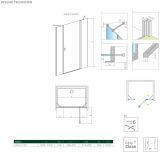 Drzwi Prysznicowe Nes DWJS 140 Prawe 10038140-01-01R Radaway