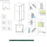 Drzwi Prysznicowe Nes KDJ B 90 Prawe 10025090-01-01R Radaway