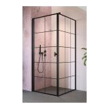 Drzwi Prysznicowe Nes KDJ I Czarne 100 Lewe Factory 10022100-54-55L Radaway