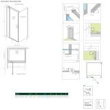 Drzwi Prysznicowe Nes KDJ II 110 Lewe 10032110-01-01L Radaway