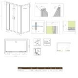 Drzwi Prysznicowe Premium Plus DWD 150 33393-01-01N Radaway