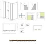 Drzwi Prysznicowe Premium Plus DWD 160 33363-01-01N Radaway