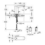 Elektroniczna Bateria Umywalkowa Eurosmart Cosmopolitan E 36327002 Grohe