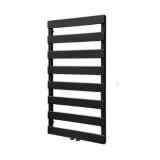 Grzejnik Otus 1050X500 Czarny Mat 370W Zasilanie Dolne Centralne Emporia
