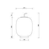 Lampa Stołowa Epli ST Czarny EPS122P1 Ummo