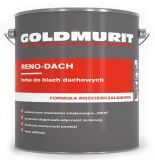 Reno-Dach Farba Do Blach Dachowych Czarny - Formuła Rozcieńczalnikowa 9017 1L Goldmurit