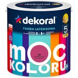 Farba Lateksowa Moc Koloru Powabna Fuksja 2,5l Dekoral