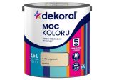 Farba Lateksowa Moc Koloru Gorący Piasek 2,5l Dekoral