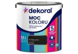 Farba Moc Koloru Mała Czarna 2,5L Dekoral
