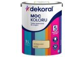Farba Lateksowa Moc Koloru Piasek Pustyni 5l Dekoral