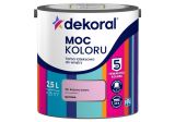 Farba Lateksowa Moc Koloru Różany Kwarc 2,5l Dekoral