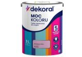 Farba Lateksowa Moc Koloru Różany Kwarc 5l Dekoral