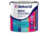 Farba Lateksowa Moc Koloru Turkusowa Głębia 2,5l Dekoral