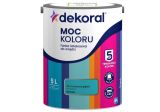 Farba Lateksowa Moc Koloru Turkusowa Głębia 5l Dekoral