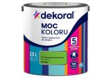 Farba Moc Koloru Zdecydowanie Zielony 2,5L Dekoral