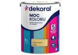 Farba Lateksowa Moc Koloru Żółty Słoneczny 5l Dekoral