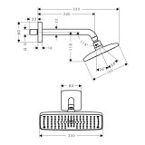 Głowica Prysznicowa Raindance E 240 Air 27370000 Hansgrohe