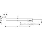 Głowica Prysznicowa Raindance E 300 1Jet EcoSmart Chrom 26239000 Hansgrohe