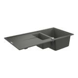 Zlewozmywak Kompozytowy K400 Z Ociekaczem Szary Granit 100x50 cm 31642AT0 Grohe