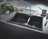 Zlewozmywak Kompozytowy K700 Czarny Granit 56x51 cm 31651AP0 Grohe