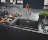 Zlewozmywak Kompozytowy K700 Czarny Granit 56x51 cm 31651AP0 Grohe