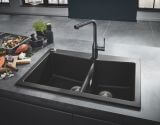 Zlewozmywak Kompozytowy K700 Czarny Granit 56x51 cm 31651AP0 Grohe