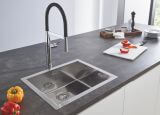 Zlewozmywak K700 Stal Szlachetna 54x44 cm 31578SD1 Grohe