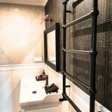 Grzejnik Awena Retro 2 530x738 Czarny Mat G0035307385 Imers