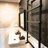 Grzejnik Awena Retro 3 530x969 Czarny Mat G0035309695 Imers