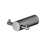 mini: Haczyk Podwójny Zen Czarny Gun Metal S951-876 Cersanit (1)
