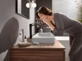 Jednouchwytowa Bateria Umywalkowa Vivenis Czarny Mat 75042670 Hansgrohe