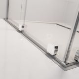 Kabina Prysznicowa Walk-In 130 Lewy Furo Chrom 10106688-01-01L+10110644-01-01 Radaway