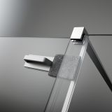 Kabina Prysznicowa Walk-In 80 Lewy Furo Chrom 10106438-01-01L+10110394-01-01 Radaway