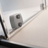 Kabina Prysznicowa Walk-In 160 Lewy Furo Gunmetal 10106838-92-01L+10110794-01-01 Radaway
