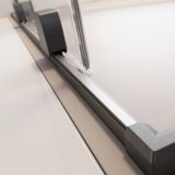 Kabina Prysznicowa Walk-In 90 Lewy Furo Gunmetal 10106488-92-01L+10110444-01-01 Radaway
