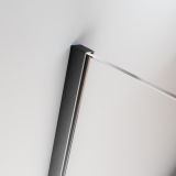 Kabina Prysznicowa Walk-In 120 Lewy Furo Gunmetal 10106638-92-01L+10110594-01-01 Radaway