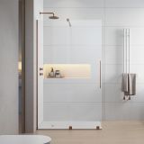 Kabina Prysznicowa Walk-In 110 Lewy Furo Miedź 10106588-93-01L+10110544-01-01 Radaway