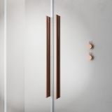 Kabina Prysznicowa Walk-In 120 Lewy Furo Miedź 10106638-93-01L+10110594-01-01 Radaway
