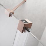 Kabina Prysznicowa Walk-In 100 Lewy Furo Miedź 10106538-93-01L+10110494-01-01 Radaway