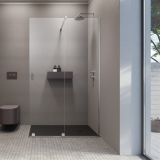 Kabina Prysznicowa Walk-In 140 Prawy Furo Chrom 10106738-01-01R+10110694-01-01 Radaway