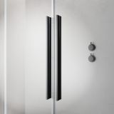 Kabina Prysznicowa Walk-In 100 Prawy Furo Gunmetal 10106538-92-01R+10110494-01-01 Radaway