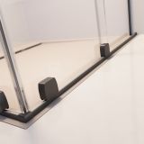 Kabina Prysznicowa Walk-In 120 Prawy Furo Gunmetal 10106638-92-01R+10110594-01-01 Radaway