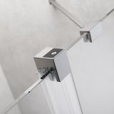 Kabina Prysznicowa Walk-In 90 Prawy Furo Nikiel 10106488-91-01R+10110444-01-01 Radaway