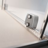 Kabina Prysznicowa Walk-In 140 Prawy Furo Nikiel 10106738-91-01R+10110694-01-01 Radaway